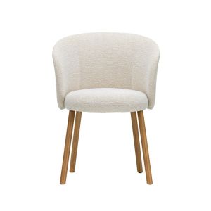 Vitra Mikado Armchair F100 Nubia ivory/pearl eetkamerstoel 