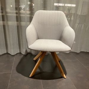 Arco Ease H eetkamerstoelen grijs (set van 3) 