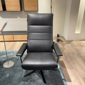 FSM Hardy relaxfauteuil zwart 