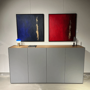 Interlübke Cube Light dressoir flintgrijs