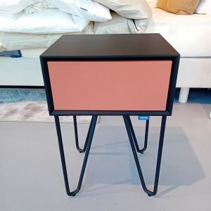 Auping Pixel nachtkastje oranje/zwart 