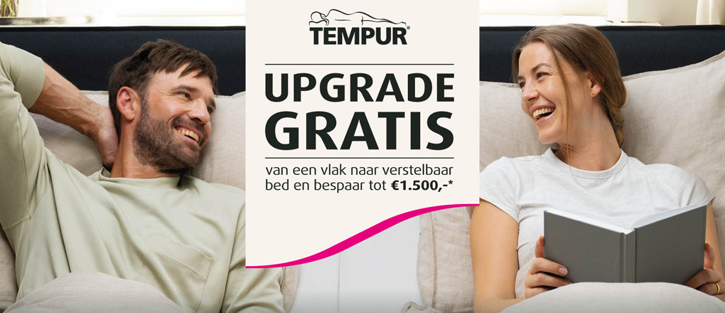 Tempur upgrade actie